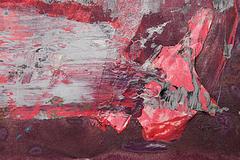 "Prometheus 17" - Abstract Acrylic and Collage Painting