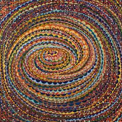 "Whirl" - Abstract Oil Painting