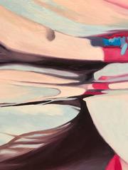 "Swept" - Underwater Figurative Painting