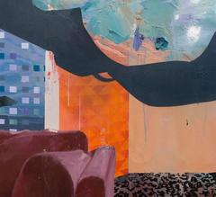 "Twin Peaks" - Surreal Oil Painting