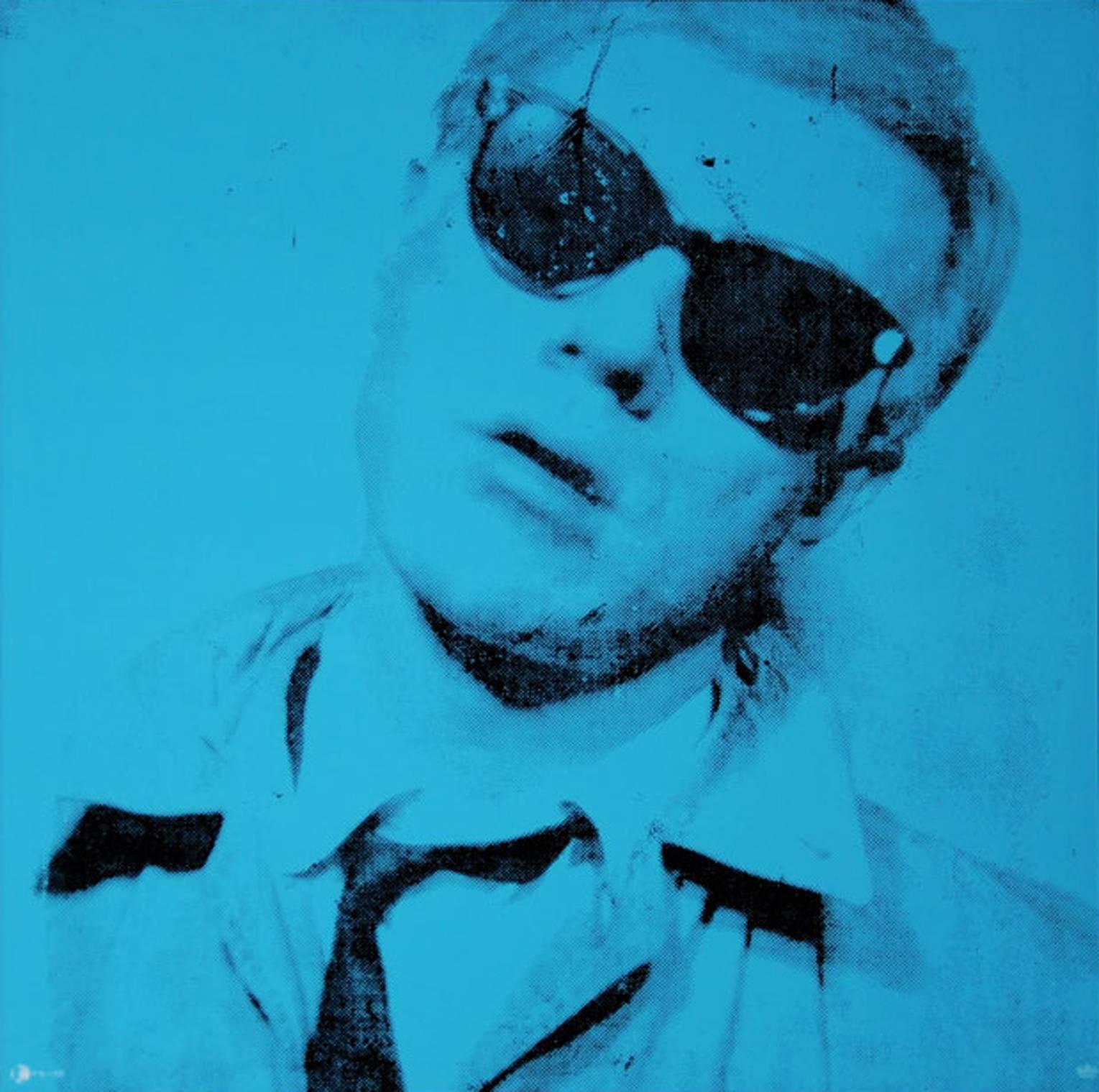 After Andy Warhol, Self Portrait, porcelain platter (Rosenthal Studio Line) - Art by Unknown