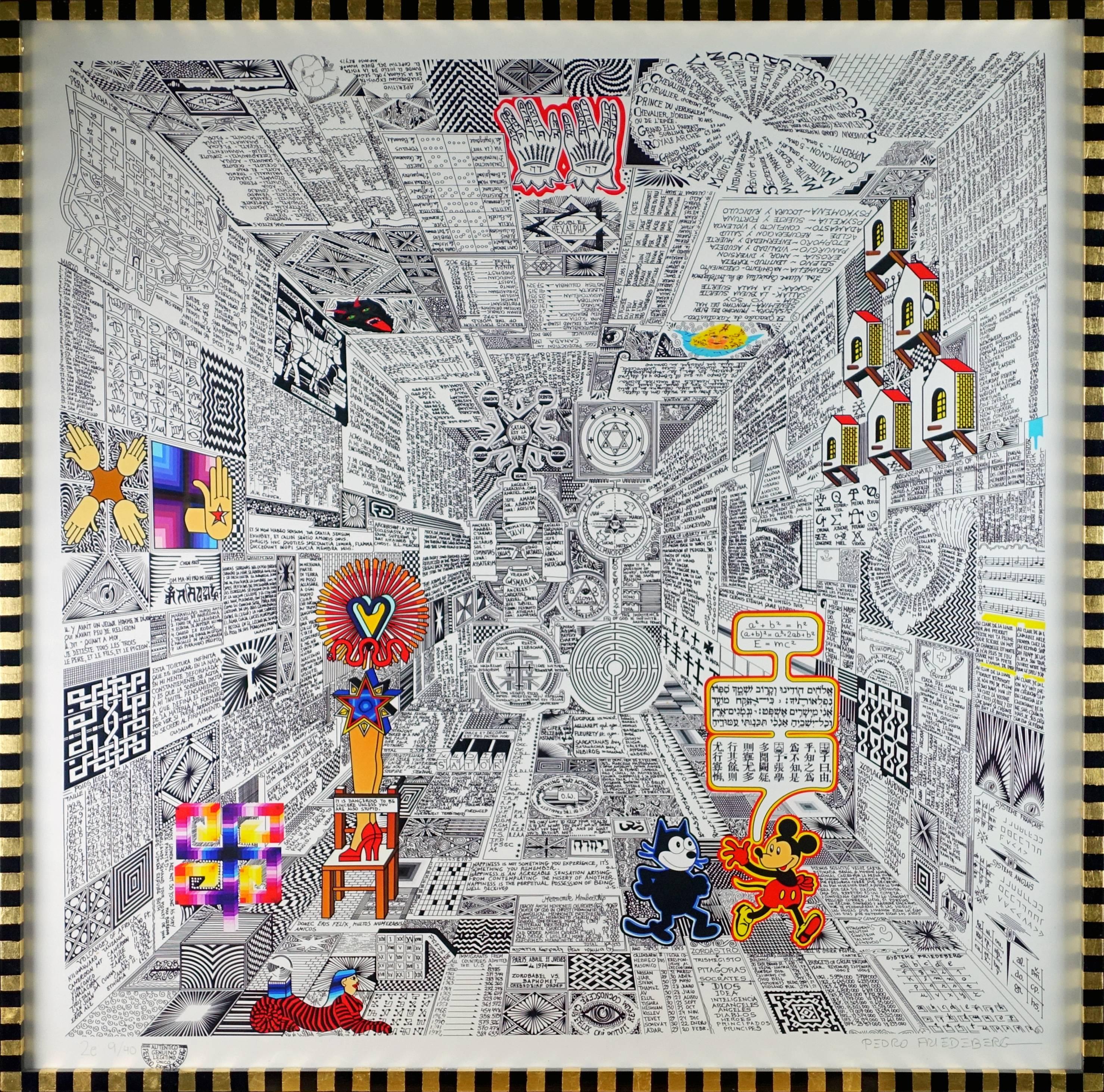 Codice Miguelito - Print by Pedro Friedeberg