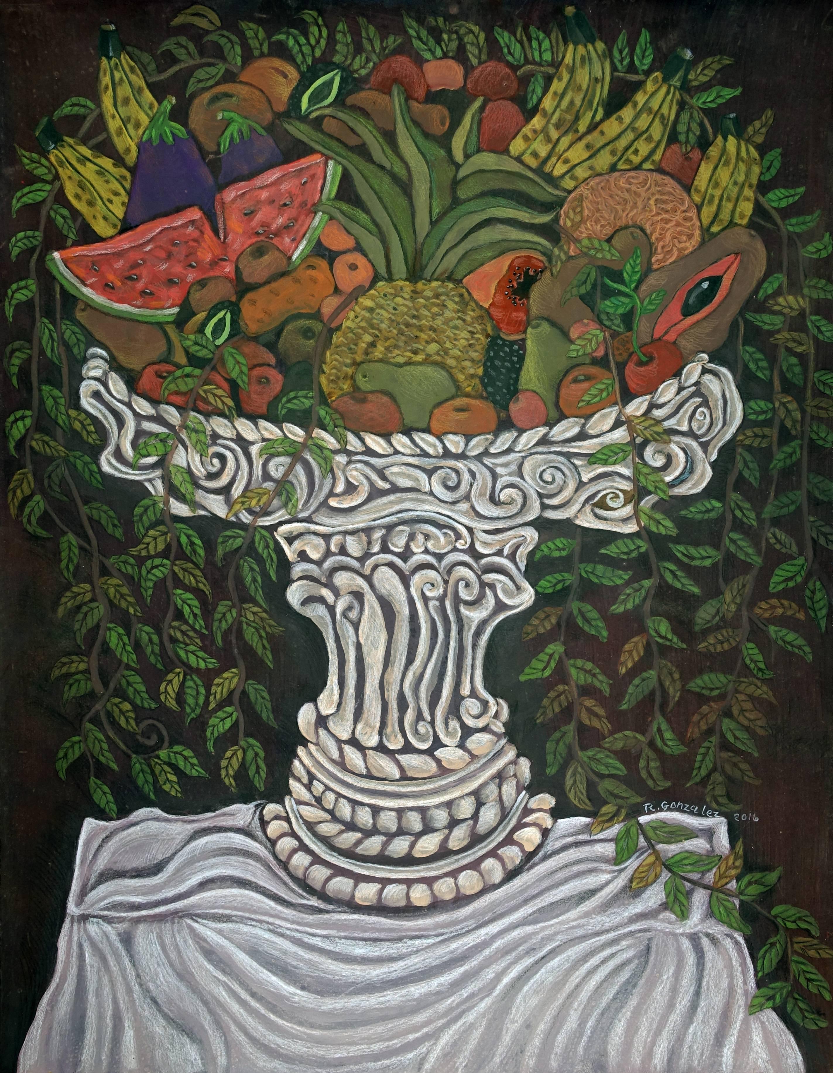 Raymundo González Figurative Painting - Frutero