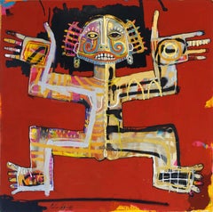 Gold Leaf Figurative Paintings