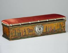 Antique Mexican Sewing Box 