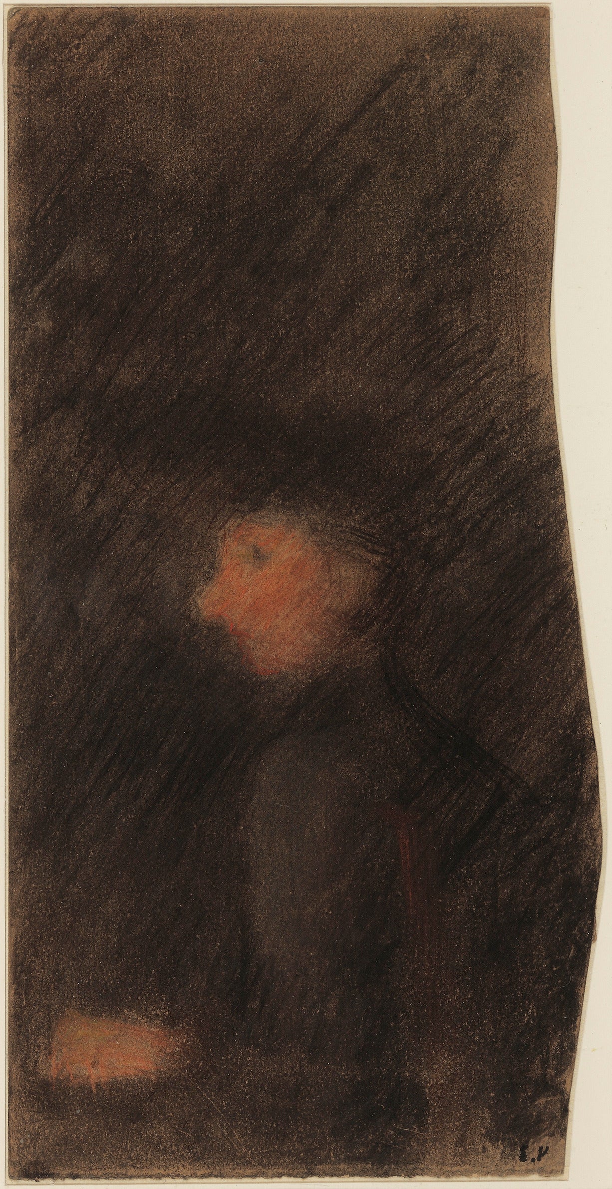 Edouard Vuillard Portrait - Woman in Profile (Profil de femme)
