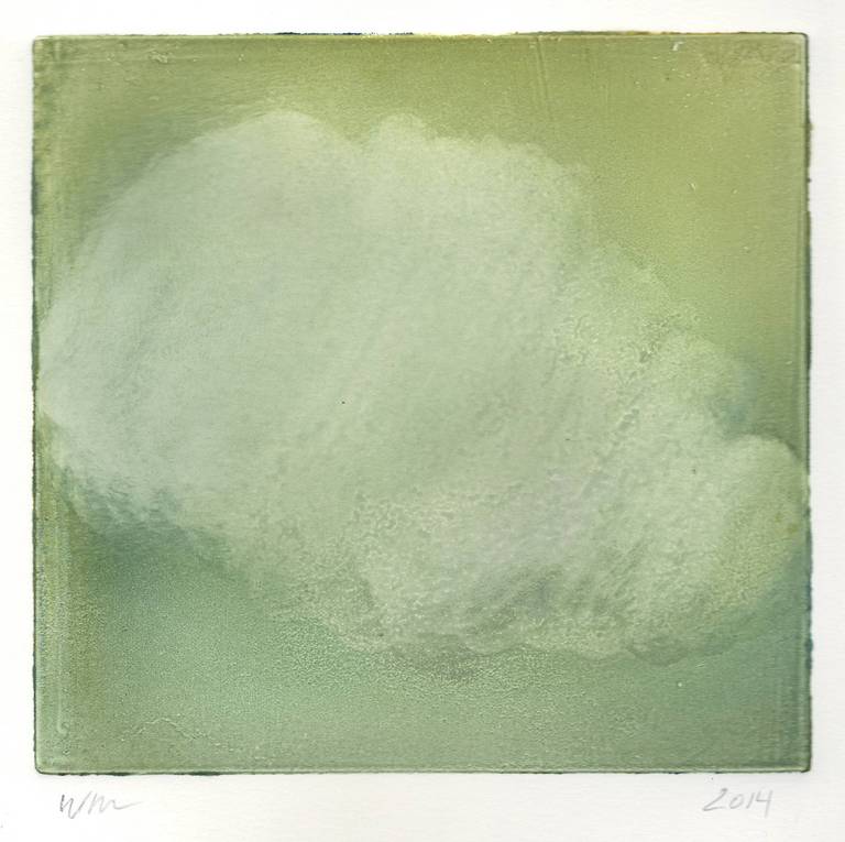 Green Cloud 12 - Print by Wendy Mark