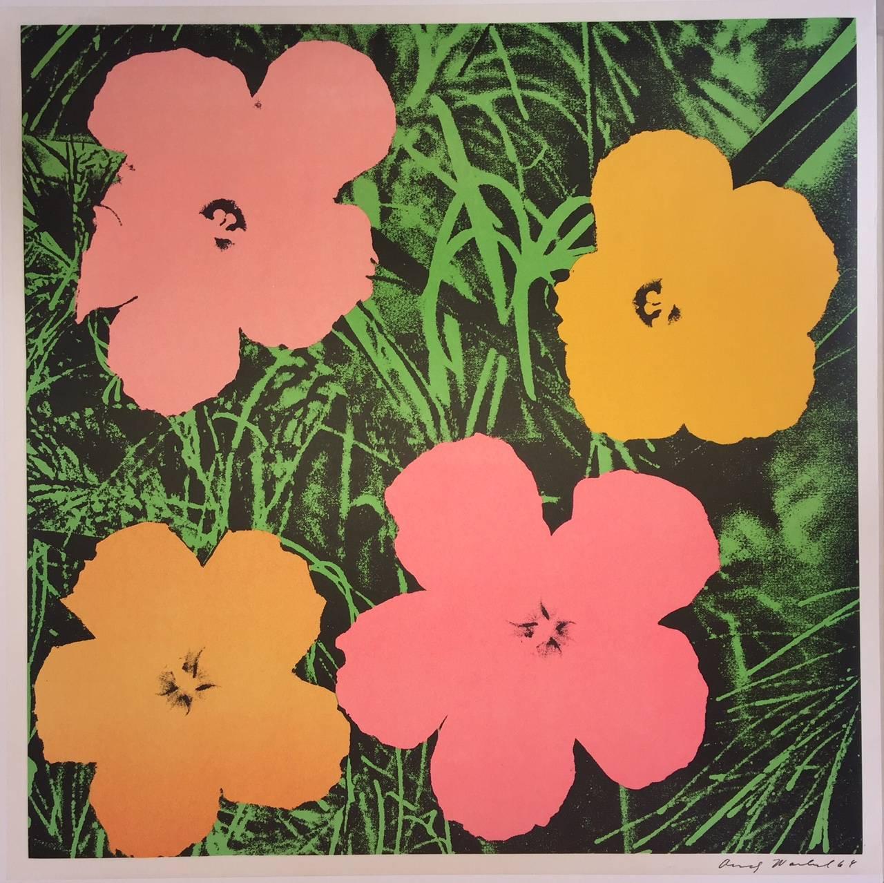 Flowers II.6 - Print by Andy Warhol
