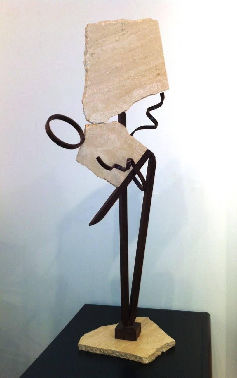Delos Van Earl Abstract Sculpture - Balanced Point