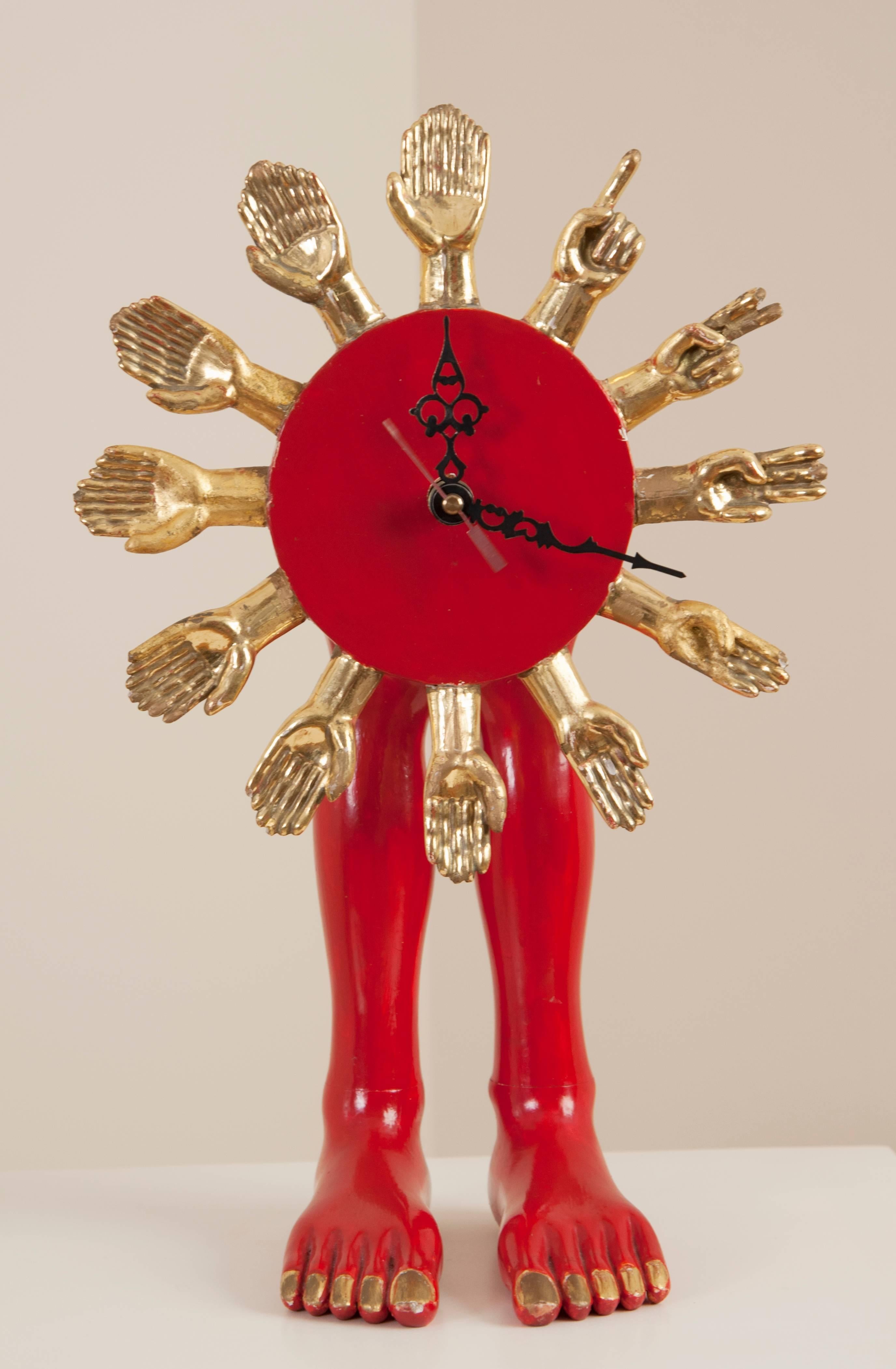 Pedro Friedeberg Still-Life Sculpture - The Clock