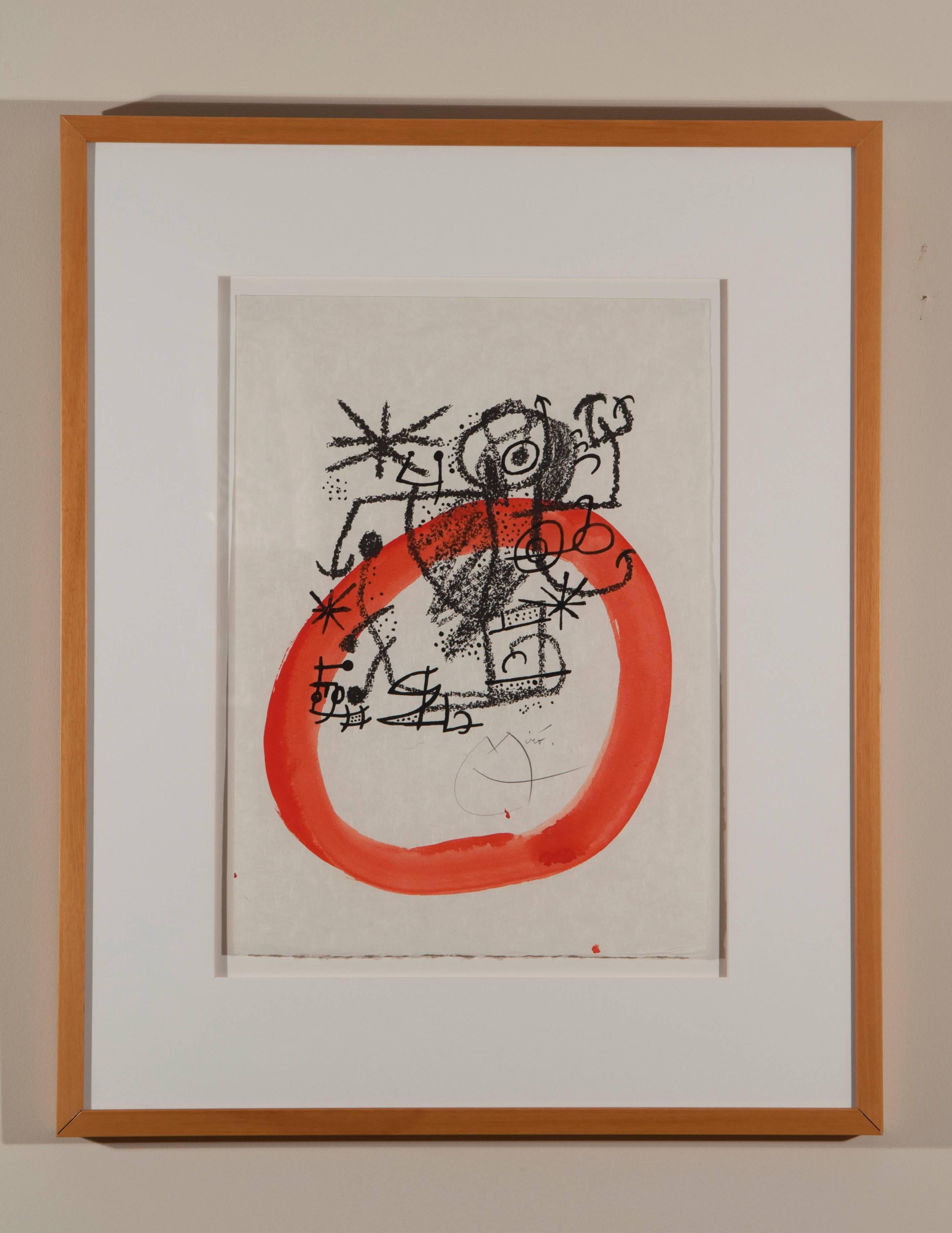 Joan Miró Abstract Print - Essence of the Earth, fourth edition