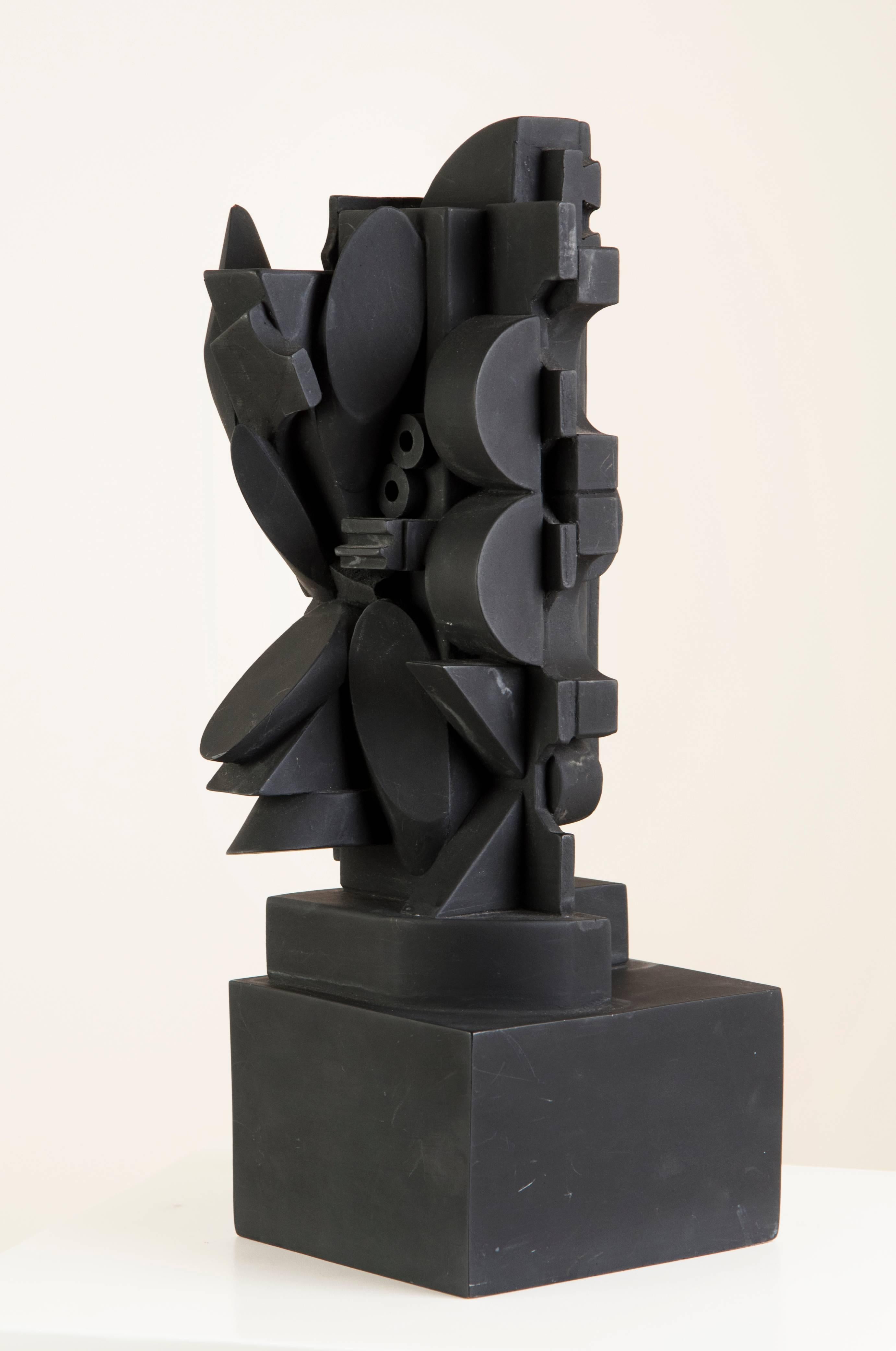 The Dark Ellipse - Sculpture by Louise Nevelson