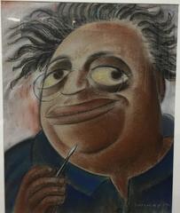 Caricature of Diego Rivera