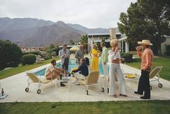 'Desert House Party' Palm Springs  (Archival Pigment Print)