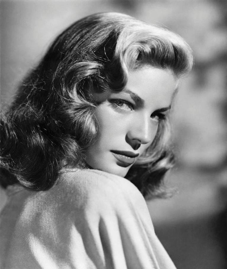 Scotty Welbourne Figurative Photograph - 'Lauren Bacall' (Limited Edition)