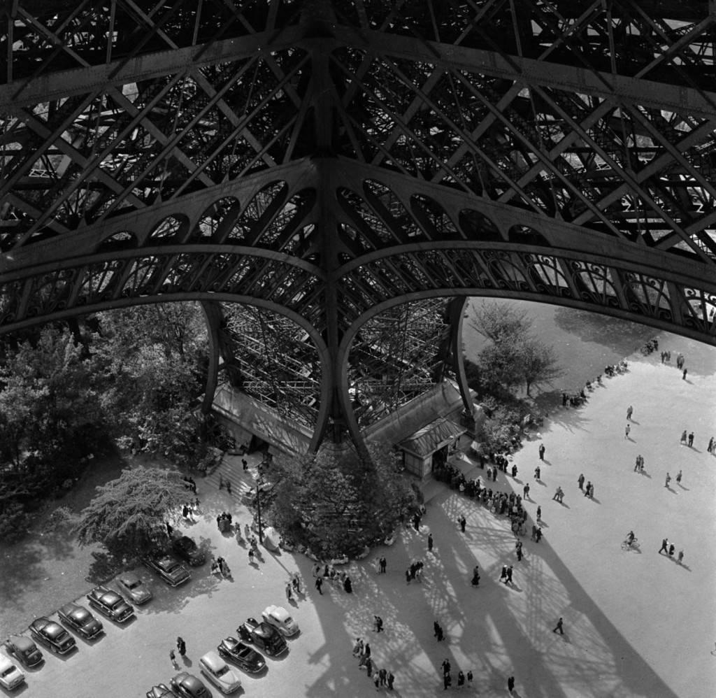 Unknown Landscape Photograph - 'Eiffel Tower Leg' (Limited Edition)
