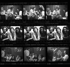 'Bob, Mick & Pete - Contact Sheet ' 1978  (Signed Limited Edition) 