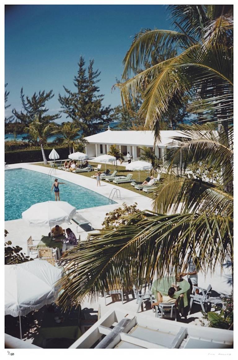 'Lyford Cay Club' Bahamas (Estate Stamped Edition) - Photograph by Slim Aarons