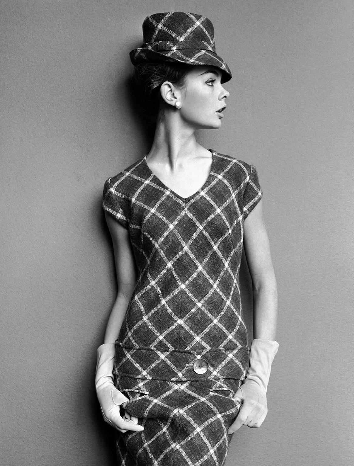 John French Black and White Photograph - 'Quant Dress' Limited Edition silver gelatin print V&A Portfolio