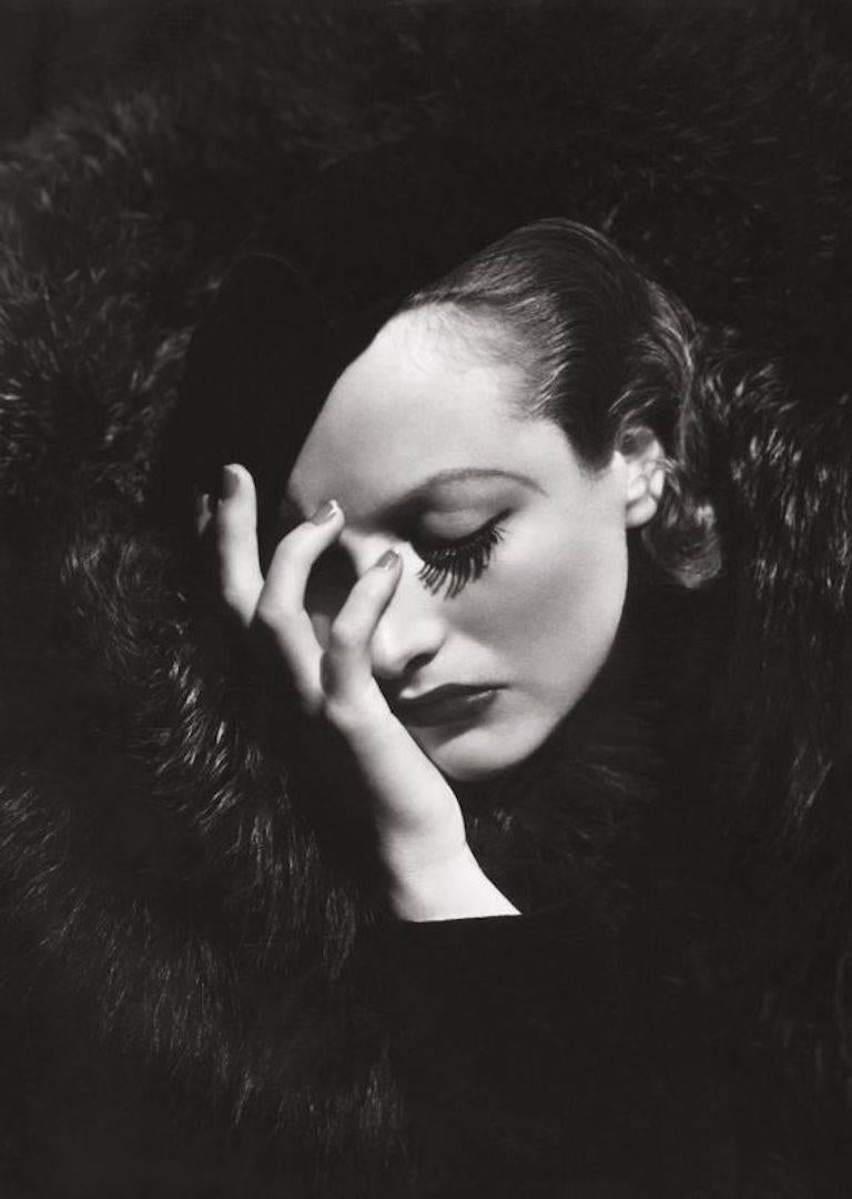 George Hurrell Black and White Photograph - 'Joan Crawford' 1932 (Galerie Prints Limited Edition)