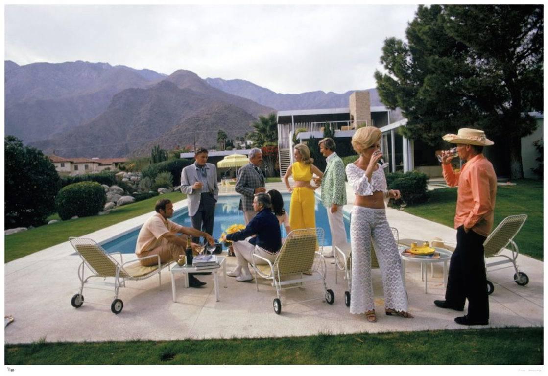 'Desert House Party' (Slim Aarons Estate Edition) 1