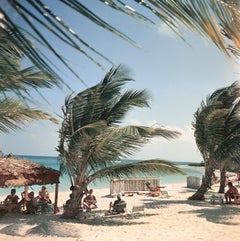 Slim Aarons 'Mill Reef Club' Unframed Limited Edition Estate Stamped Print