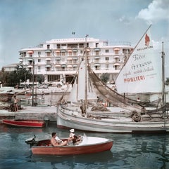 Slim Aarons 'Savioli Spiaggia Hotel' Unframed Limited Estate Stamped Print