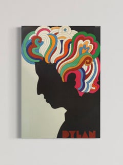 Bob Dylan by Milton Glaser 1967 Original Poster