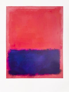 1403 Mark Rothko Untitled 1960-61 Vintage Poster