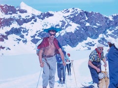 Climbing The Glacier to Zermatt Limited Signature Stamped Edition