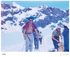 Climbing The Glacier to Zermatt Limited Signature Stamped Edition