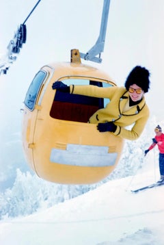 Toni Frissell 'Sugarbush Ski Lift' Limited Signature Stamped Edition