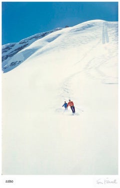 Toni Frissell 'The Perfect Piste' Limited Signature Stamped Edition
