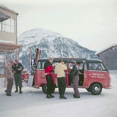 Toni Frissell 'Ski Bus' Unframed Limited Signature Stamped Edition