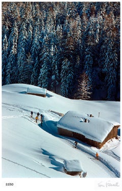 Toni Frissell "A Chalet In Winter" - Edizione limitata con timbro autografo