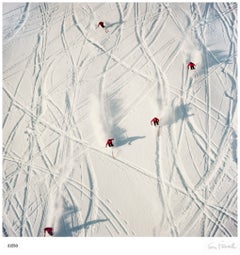 Toni Frissell: „Switzerland Skiers“ – Ungerahmte, limitierte, signierte und gestempelte Auflage