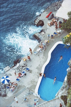 'Pool On Amalfi Coast' Italy (Slim Aarons Estate Edition)