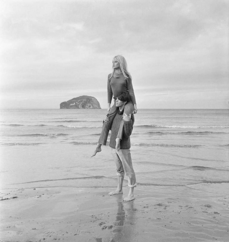Unknown Black and White Photograph - 'Brigitte Bardot' (Limited Edition)
