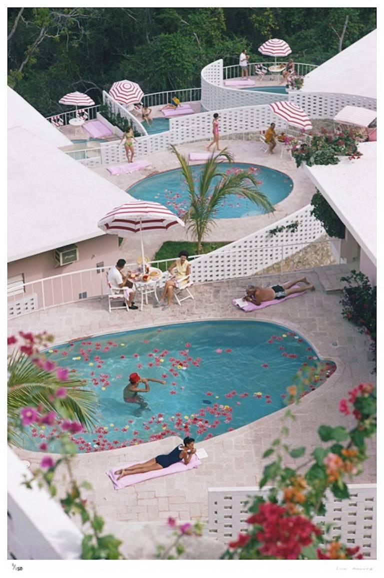 'Las Brisas Hotel' by Slim Aarons

Apartments and pools at the La Concha Beach Club in Las Brisas resort in Acapulco, Mexico, January 1968.

This photograph epitomises the travel style and glamour of the period's wealthy and famous, beautifully