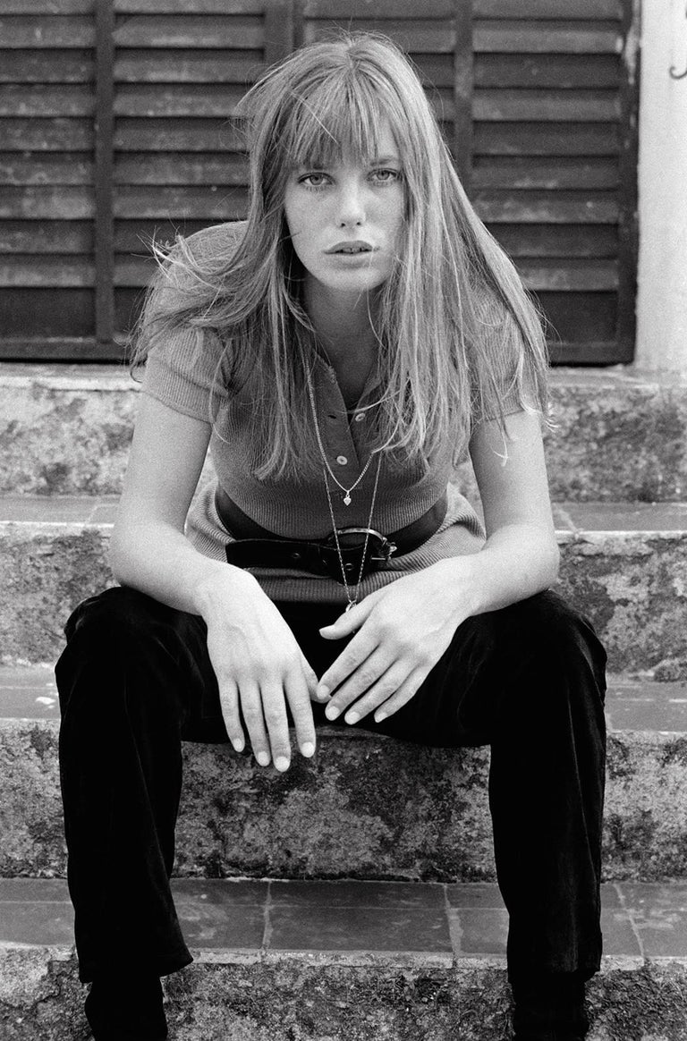 Jean-Pierre Bonnotte - Birkin' 1968 Saint Tropez (Silver Gelatin Print) For Sale at 1stDibs | jane saint tropez, jane birkin 1968, jean pierre