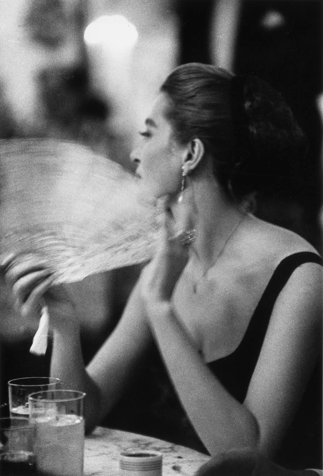 Slim Aarons Black and White Photograph - 'Capucine' Beverly Hills (Estate Stamped Edition)