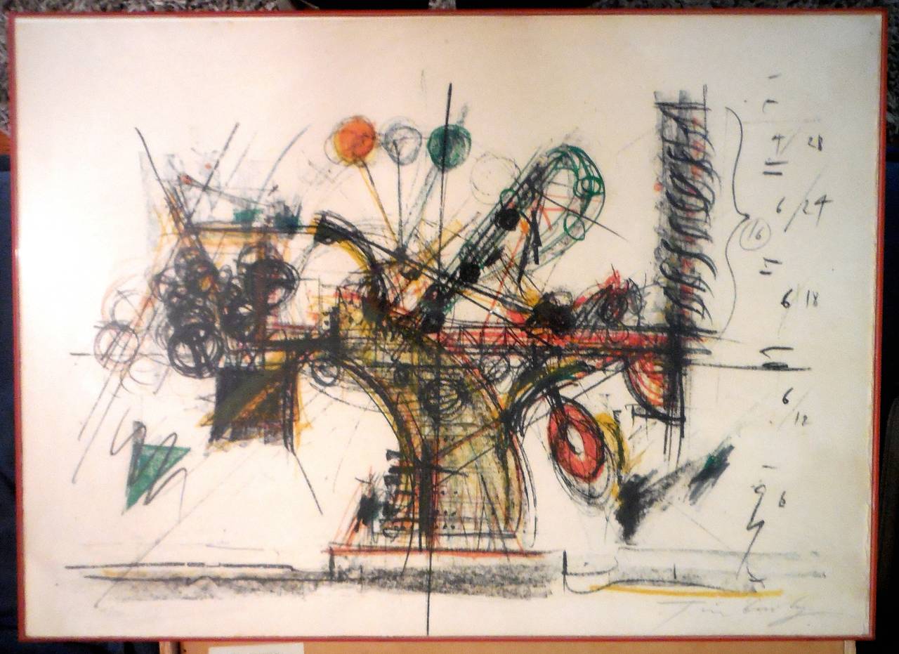 jean tinguely drawing machine