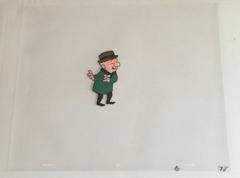 Mr. Magoo Original Vintage Animation Cel Hand Drawing Painting