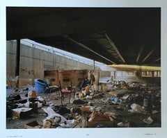 Living Under, Large Scale Chicago Color Photograph