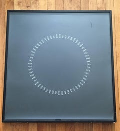 Frozen Sky, Night. Large Modern British Conceptual Screenprint