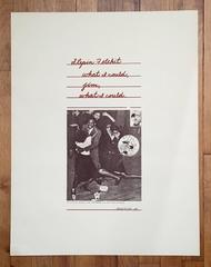 Stepin Fetchit Pop Art 1969 Color Screenprint Richard Merkin