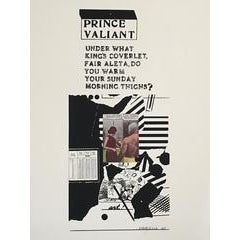 Prince Valiant Pop Art 1969 Color Screenprint Richard Merkin 12