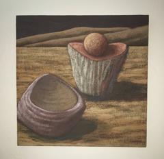History Farm, California Modernist OIl Painting