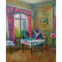 Woman in Salon 4