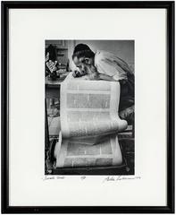 Israeli Scribe, Judaica Photograph, A.P. 4/78